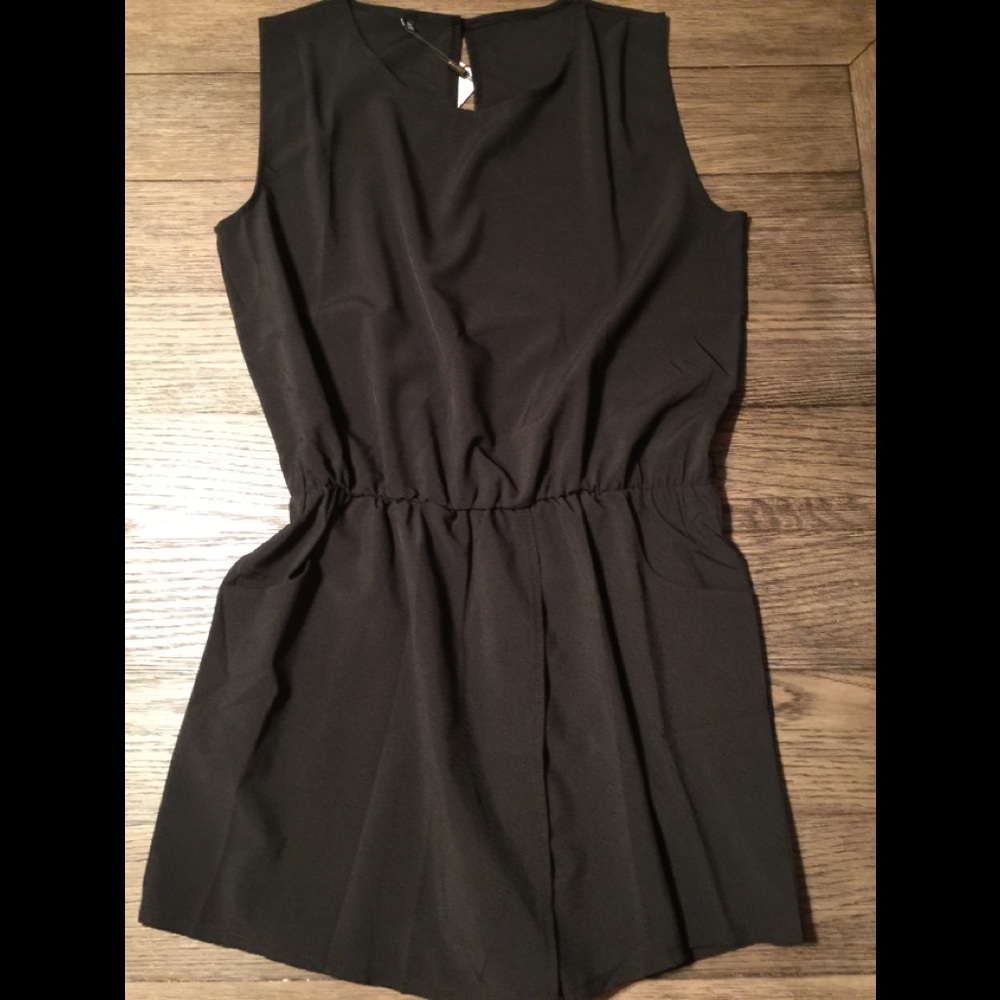 Black romper skirts